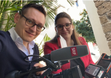 Ein Ostschweizer Journalisten-Paar berichtet aus dem Krisengebiet