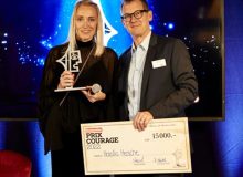 Natallia Hersche gewinnt den Prix Courage 2022