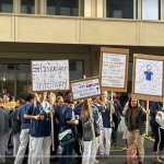 Protest gegen Stellenabbau der St. Galler Spitäler Grosse Demo: Es braucht uns alle!