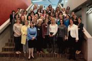 Gipfeltreffen der Schweizer Frauenorganisationen mit den Co-Präsidentinnen Maya Graf und Kathrin Bertschy von alliance F