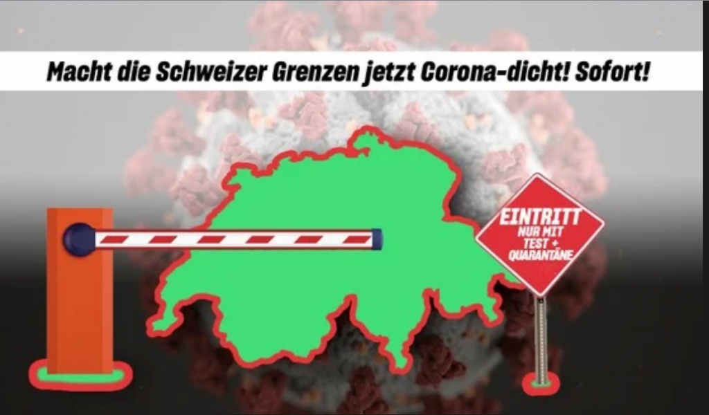 Bundesrat: Macht die Schweizer Grenzen jetzt coronadicht! Sofort!